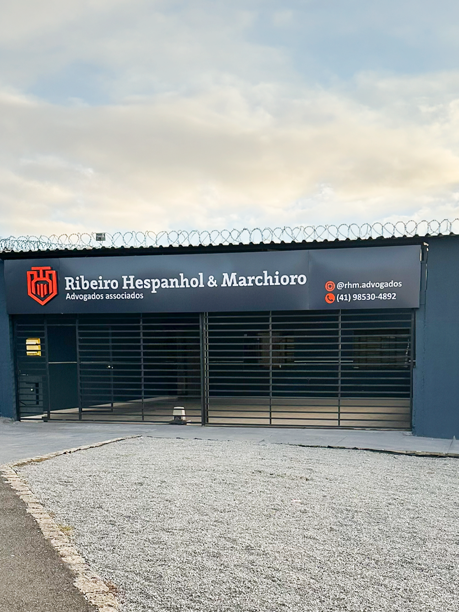 Fachada corporativa RHM Advogados